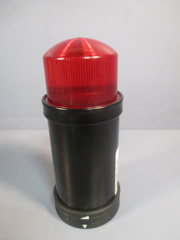 Telemecanique Indicator Strobe Light Tower Red XVB C8B4