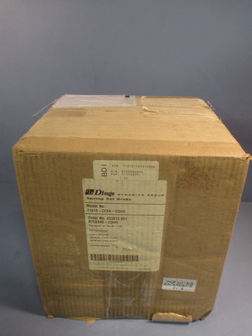 Dings Dynamic Group, Spring Set Brake 230/460 VAC, 3 PH, 60 Hz 7015-CE64-U3HH