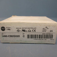 AllenBradley 1492CB2G020 Series C Circuit Breaker 2A, 2Pole 480VAC