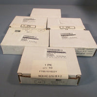 Lot of 6 Screw Cap Qty10 NC8 HC 5/1618 X2 FT8516182ZY