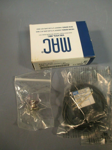 MAC Valves, Inc Solenoid Valve DAAA1CA