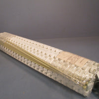 HABASIT PLASTIC MODULAR BELT GRIP TOP POLYPROPYLENE WHITE 1.4" x 17.7" M2540