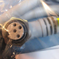 Hubbell PG2004PA005 Linkosity Female Cable Right Angle 20A 600VAC 4 Pole 5' NIB