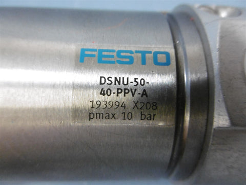 FESTO DSNU5040PPVA 193994 X208 Double Acting Pneumatic Cylinder