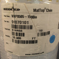 REXNORD 91070101 MatTop Chain 10FT WHP850515.00IN