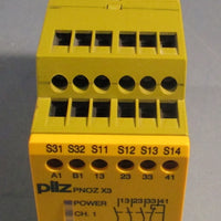Pilz PNOZ X3 Safety Relay 774318 230VAC 24VDC 2.5W 3n/o 1n/c 1so