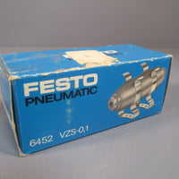 FESTO AIR RESERVOIR 6452 VZS0,1