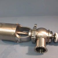 Waukesha Cherry-Burrell WVALVE00390 Sanitary Shut-Off Divert Valve W62TT 2.0"