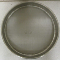VWR 57334570 #40 U.S. Standard Testing Sieve 8" Dia 0.280mm Wire Dia