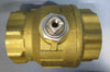 Grinnell 2-Way Bronze Body Ball Valve, Lever Operated DN65 2-1/2" Bore PN16W-16G