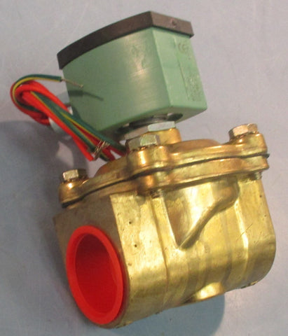 ASCO Red-hat 8210G055 Solenoid Valve 1-1/4" NPT 16.1W 125PSI