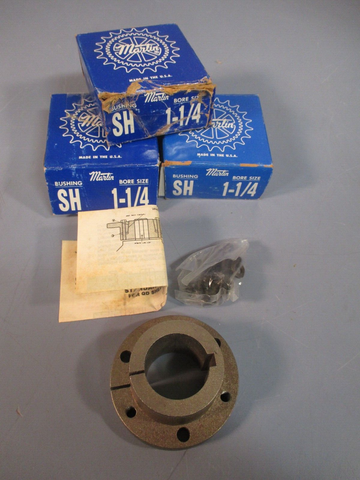 Martin QD Bushing (Lot of 3) SH 11/4 Bore