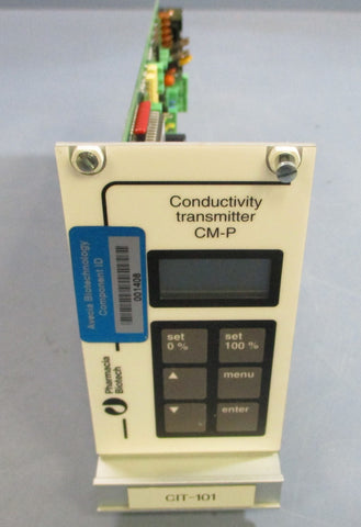 (Lot of 3) Pharmacia Biotech 44-5501-29 Conductivity Transmitter CM-P 56-3066-48