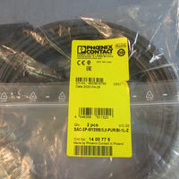 Phoenix Contact SAC3PM12MS/3,0PUR/BI1LZ Sensor/Actuator Cable 3M NEW