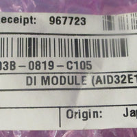 Fanuc A03B0819C105 Digital Input Module AID32E1 32 Point DC I/O Module