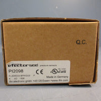 IFM Efector500 PI2098 Flush Pressure Sensor w/Display