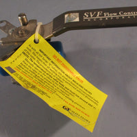 SVF Flow Controls R8A06666ATSW0005LK00 3-Piece Ball Valve R8 Series 1/2"