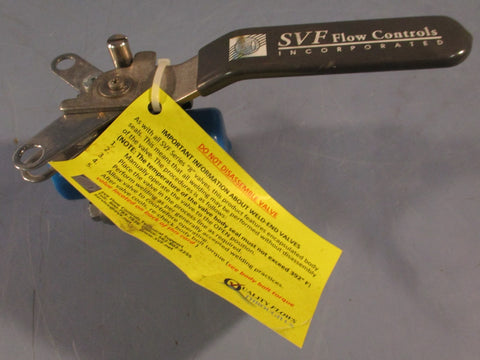 SVF Flow Controls R8A06666ATSW0005LK00 3-Piece Ball Valve R8 Series 1/2"