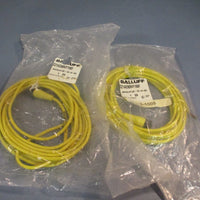 LOT OF (2) BALLUFF CABLE C21AE300VY150F 250V 4A