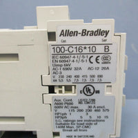 AllenBradley 100C16*10 Ser. B Contactor 3Ph 5/10HP 230/460V