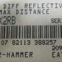 Eaton Cutler Hammer E66SXX2RB Photoelectric Diffuse Reflective Sensor 10mm Max