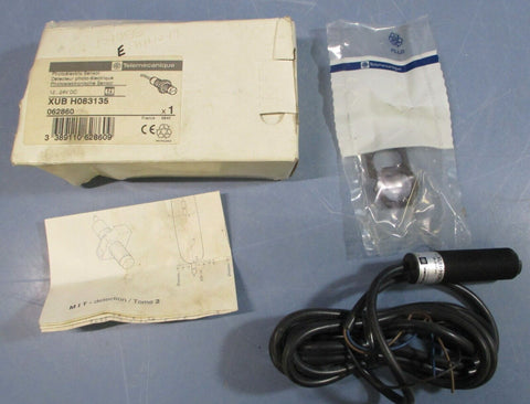 Telemecanique XUB-H083135 Photoelectric Sensor 062860 12-24VDC XUBH083135