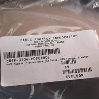 FANUC D82F-0111-P050#R02 HMOP Type A Internal Straight Cable, M23 Flange 5 Meter