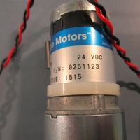 Globe Motors 0251123 Markem Imaje Gearmotor 24 VDC