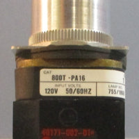 Allen Bradley 800TPA16 Ser T Illuminated Green Pushbutton 120V 50/60HZ