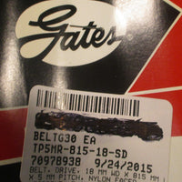 Gates TP5MR81518SD Timing Belt TP5MR81518SD 815mm L 5mm Pitch 18mm W