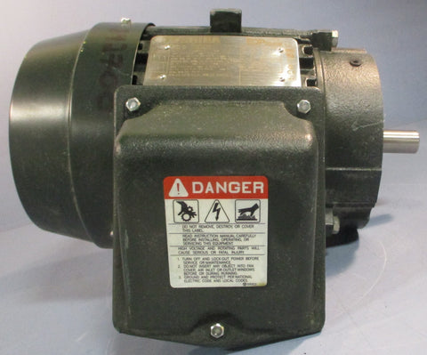Toshiba 0024SDSR44AP Severe Duty Motor 2HP 1.5kW 1750RPM 145TC 7/8" Shaft Dia