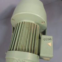 Tsubaki Gear Motor 3 Phase Ratio 1:120 GMTA04038L120H