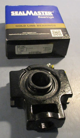 SealMaster ST-19C Take Up Bearing Unit 703699 1-3/16" Bore 0.531" Slot Width