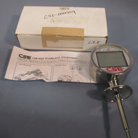 CSE SANIFLOW DIGITAL THERMOMETER  31/2” STEM 58F TO 302F DT2UBTDF