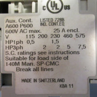 Allen Bradley 100-C09*10 Ser A Contactor 600V 32A (Lot of 5)