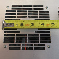 General Scanning E10111551 3: 4.5" Fan Body Unity w/ 2 Fans Used