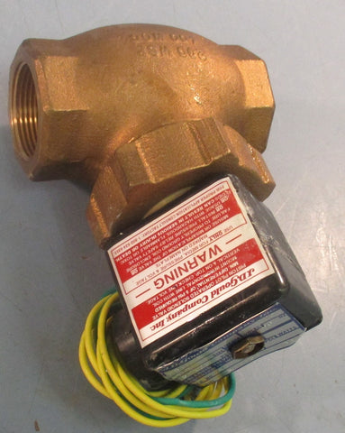J.D. Gould Company M-1-3T Solenoid Valve 120V 60Hz 5-125PSI 1-1/4" Pipe