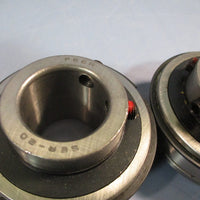 Lot of (2) PEER Insert Ball Bearing, Single Row SER20