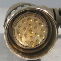 FANUC D82F-0112-P050#R02 HMDP Type A/B  External Coiled Cable, M23 Angled 5m