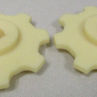 Uni Chains 3-2600-8 Nylon Sprocket 1-1/8" Bore 1-5/16" Keyway 8 Teeth (Lot of 2)