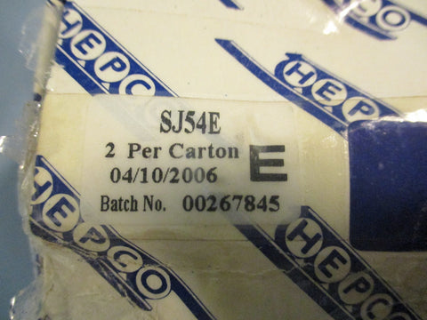 Hepco Motion SJ54E Guide Wheel Eccentric 54mm OD 6mm Bore Dia Lot of 4