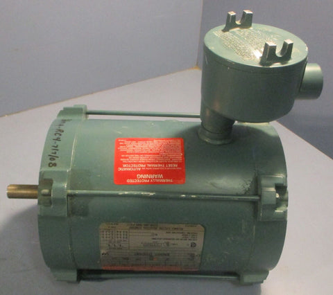 Reliance Electric P56X4007R-SZ Dutymaster AC Motor 1/2HP 1725RPM 3PH 5/8" Shaft