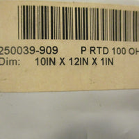 SULLAIR Service Parts 250039909 Temperature Control Probe 100 OHM Platinum 12ft