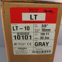 ElectriFlex LT10GRY3/8" 100FT (30.5m) Liquidtight Flexible Metal Conduit