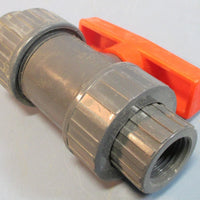 Proflo PFTUBVD PVC Double Union Ball Valve 1/2" NIB