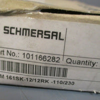 SCHMERSAL SAFETY SWITCH AZM 161SK12/12RK110/230 101166282