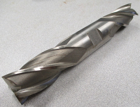 Putnam HighSpeed Double End Mill Cutter, 1", HS, LD=5.432, 4FL, USA