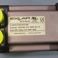 Exlar SLM Series SLM090KCGSEM2268 Servo Motor Rev E 460V 4000RPM 3/4" Shaft