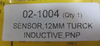 Turck NI5-M12-AP6X-H1141 Proximity Sensor 10-30VDC 200mA Sn: 5mm= .197" 4653400