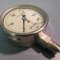 Stork Pressure Gauge 0-230 psi 50595004 EN 837-1